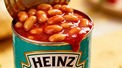 Heinz beans in tomato sauce can