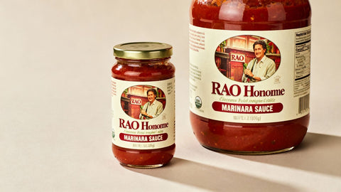 Rao's Sauce jars at Costco